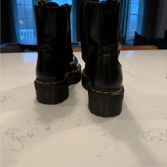Dr. Martens Black Platform Boots doc martens Jadon boots - Picture 3 of 10